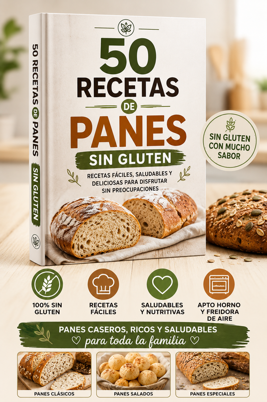 50 RECETAS DE PAN SIN GLUTEN