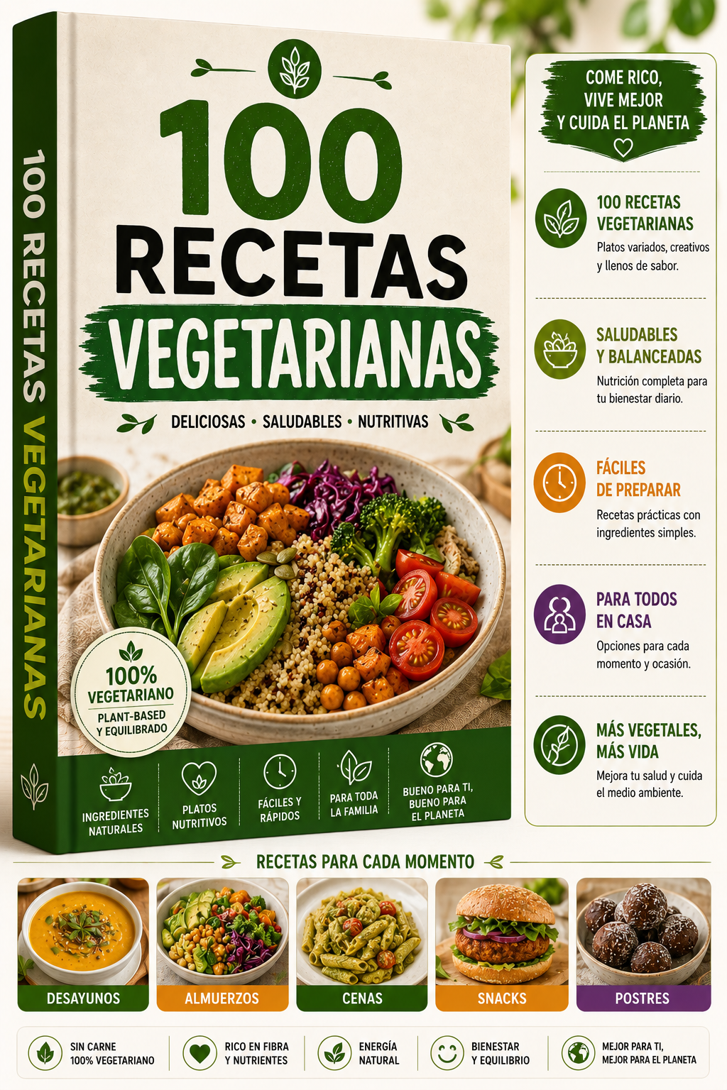 100 RECETAS VEGETARIANAS