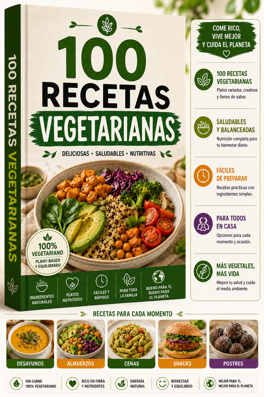 100 RECETAS VEGETARIANAS